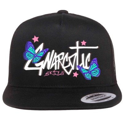 Gnarcotic Lil Skies Motion Flat Bill Trucker Hat