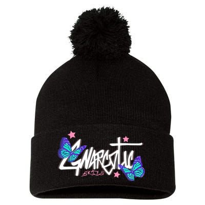 Gnarcotic Lil Skies Motion Pom Pom 12in Knit Beanie