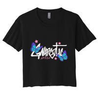 Gnarcotic Lil Skies Motion Women's Crop Top Tee