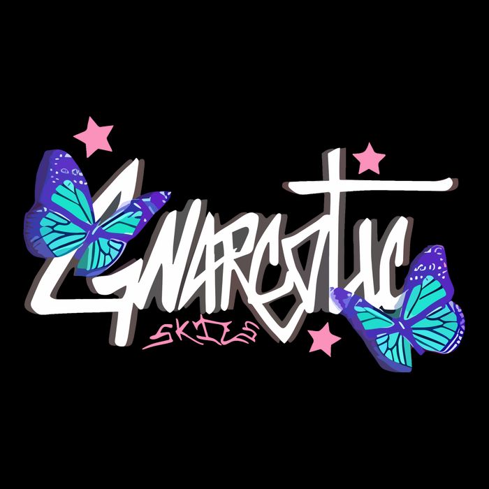 Gnarcotic Lil Skies Motion Women's Crop Top Tee