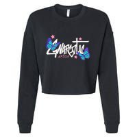 Gnarcotic Lil Skies Motion Cropped Pullover Crew