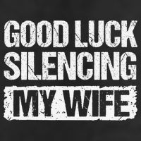 Good Luck Silencing My Wife Beanie