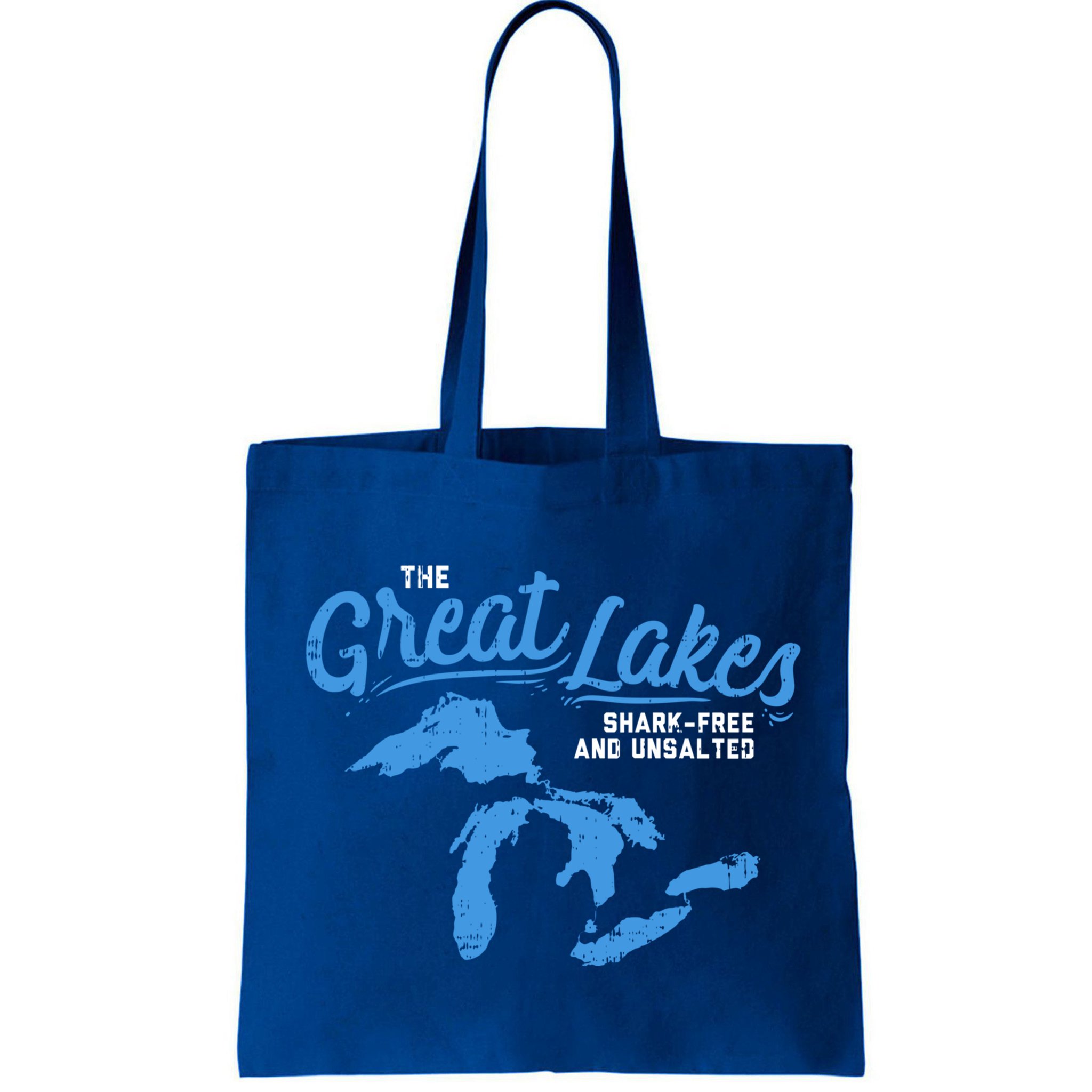 Great Lakes Shark Free And Unsalted Summer Vacation Lake Life Gift Bag