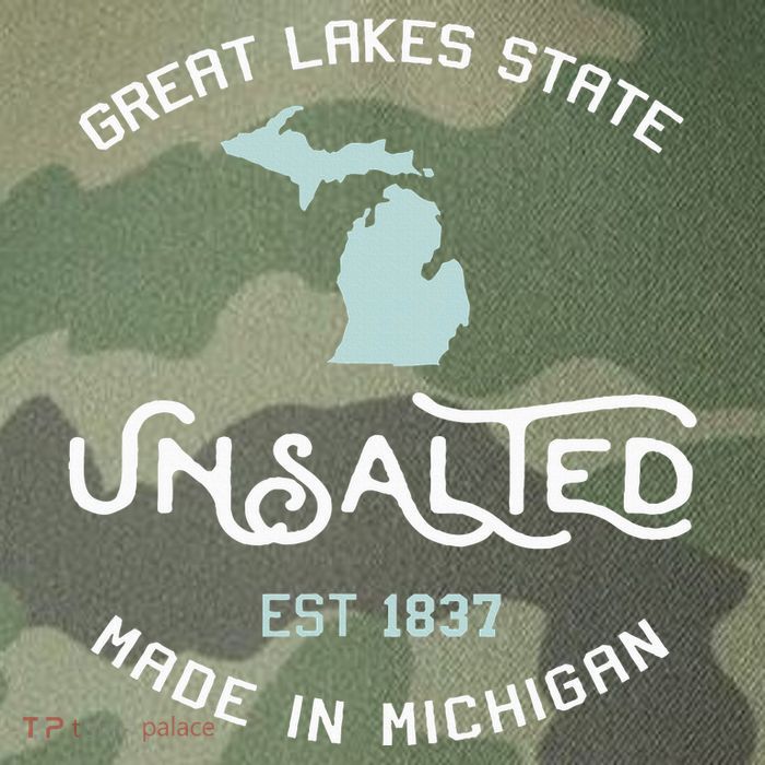 Great Lakes State Unsalted Est 1837 Made In Michigan Legacy Tie Dye Trucker Hat