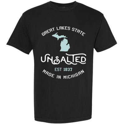 Great Lakes State Unsalted Est 1837 Made In Michigan Garment-Dyed Heavyweight T-Shirt