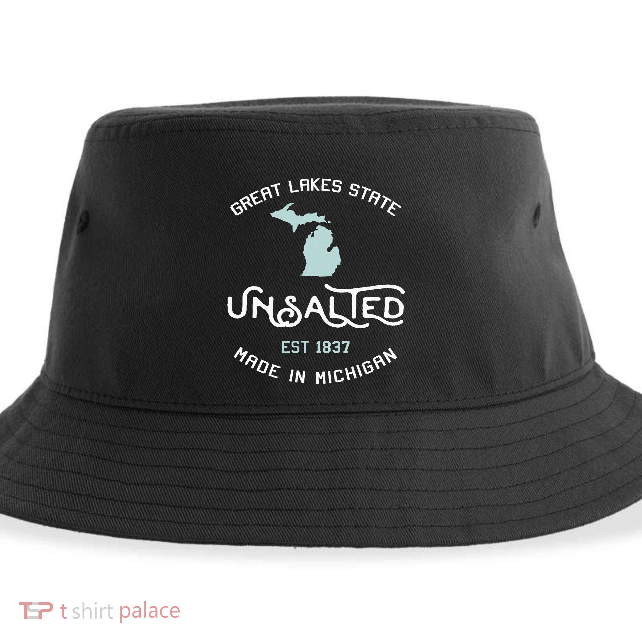 Great Lakes State Unsalted Est 1837 Made In Michigan Sustainable Bucket Hat