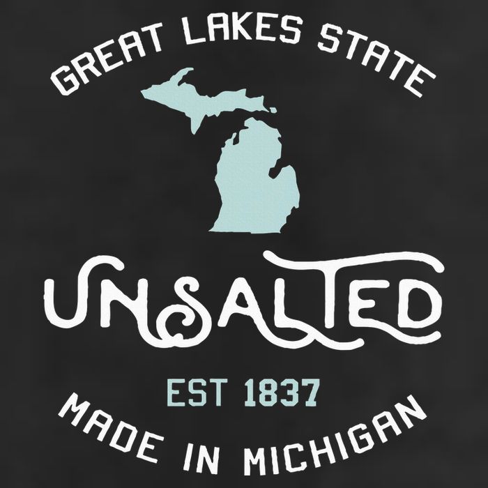 Great Lakes State Unsalted Est 1837 Made In Michigan Adult Drive Performance Visor
