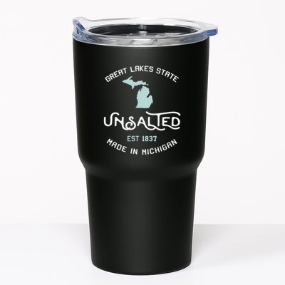 Great Lakes State Unsalted Est 1837 Made In Michigan Tumbler