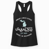 Great Lakes State Unsalted Est 1837 Made In Michigan Womens Tank Top