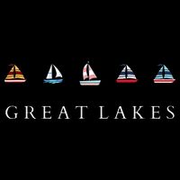 Great Lakes Sailing Americana Lake Michigan Lake Superior T-Shirt