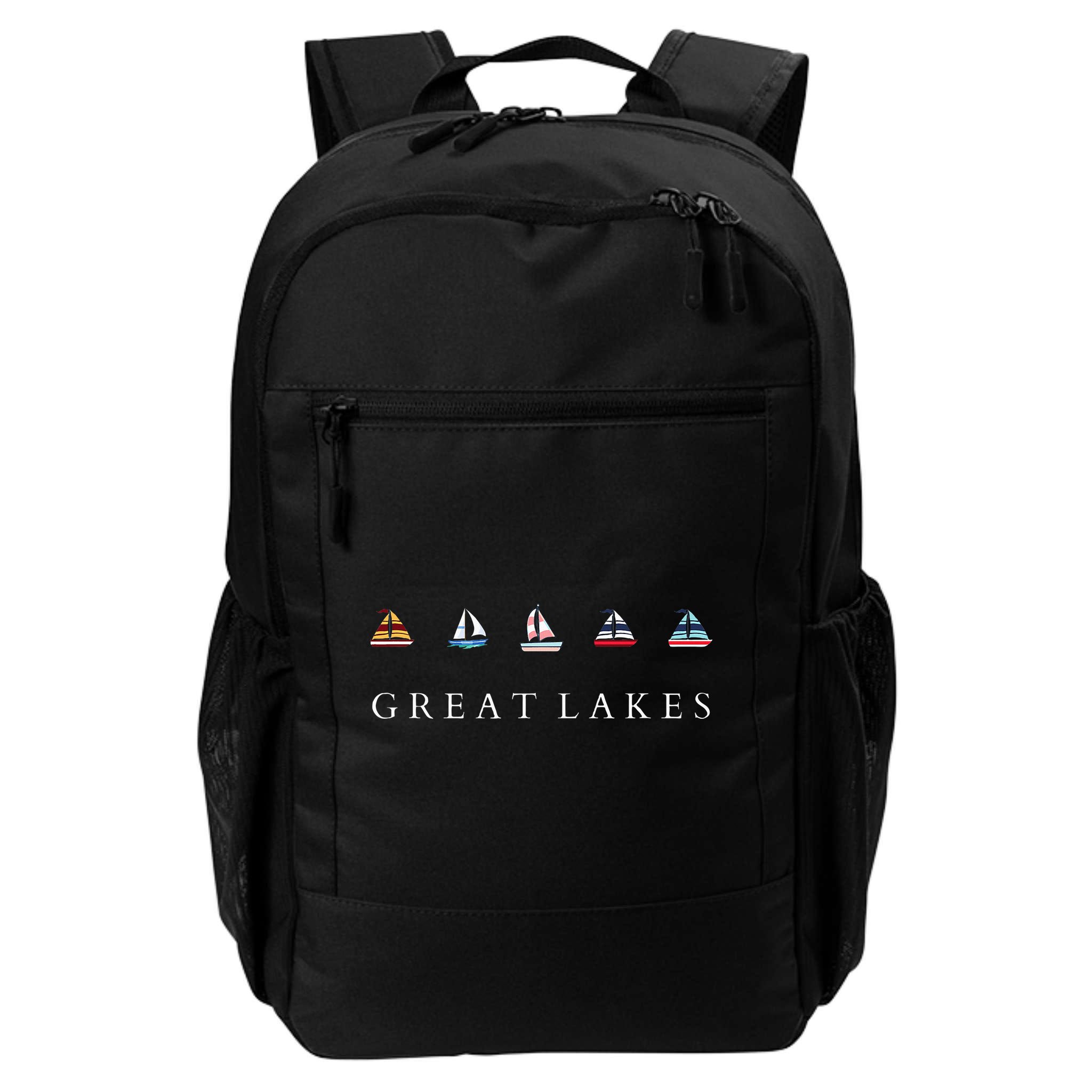Great Lakes Sailing Americana Lake Michigan Lake Superior Backpack