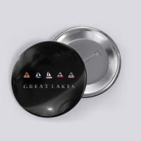 Great Lakes Sailing Americana Lake Michigan Lake Superior Button