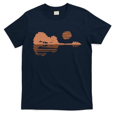 Guitar Lake Shadow Black History BLM Musician Guitarist T-Shirt