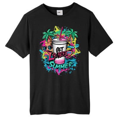 Get Loaded Summer Tea Junkie Ice Tea Dye Summer Vibes Gift Tall Fusion ChromaSoft Performance T-Shirt