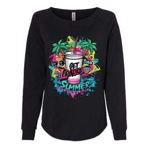 Get Loaded Summer Tea Junkie Ice Tea Dye Summer Vibes Gift Womens California Wash Sweatshirt