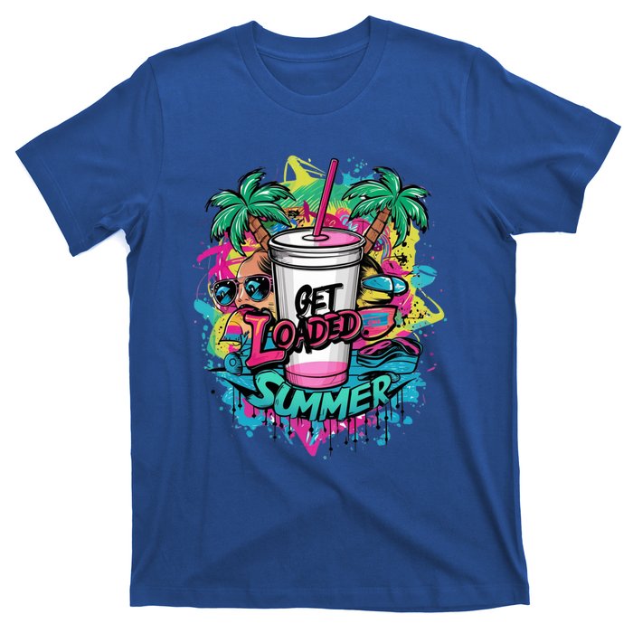 Get Loaded Summer Tea Junkie Ice Tea Dye Summer Vibes Gift T-Shirt