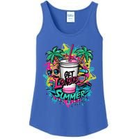 Get Loaded Summer Tea Junkie Ice Tea Dye Summer Vibes Gift Ladies Essential Tank