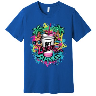 Get Loaded Summer Tea Junkie Ice Tea Dye Summer Vibes Gift Premium T-Shirt