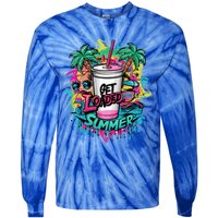 Get Loaded Summer Tea Junkie Ice Tea Dye Summer Vibes Gift Tie-Dye Long Sleeve Shirt