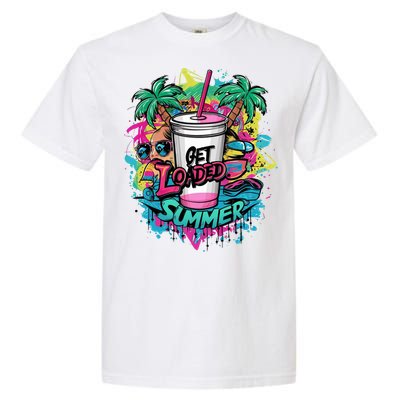 Get Loaded Summer Tea Junkie Ice Tea Dye Summer Vibes Gift Garment-Dyed Heavyweight T-Shirt