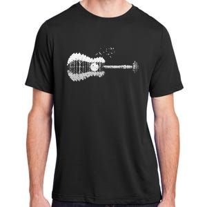 Guitar Lake Shadow Love Guitar Musician Adult ChromaSoft Performance T-Shirt