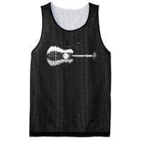 Guitar Lake Shadow Love Guitar Musician Mesh Reversible Basketball Jersey Tank