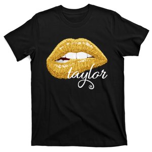 Golden Lips Special Fan Lover Man Women T-Shirt