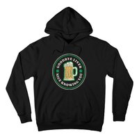 Goodbye Liver St Patrick's Day Funny Drinking Irish Drunk Hoodie