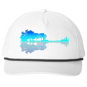 Guitar Lake Shadow Love Guitar Musician Snapback Five-Panel Rope Hat