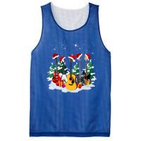 Guitar Lover Santa Hat Christmas Tree Funny Music Loves Xmas Funny Gift Mesh Reversible Basketball Jersey Tank