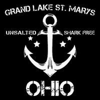 Grand Lake St. Marys Ohio Funny Fishing Camping Womens T-Shirt