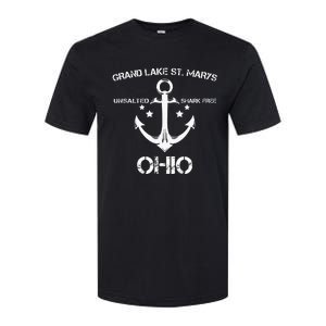 Grand Lake St. Marys Ohio Funny Fishing Camping Softstyle CVC T-Shirt