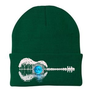 Guitar Lake Shadow Love Guitar Musician Knit Cap Winter Beanie