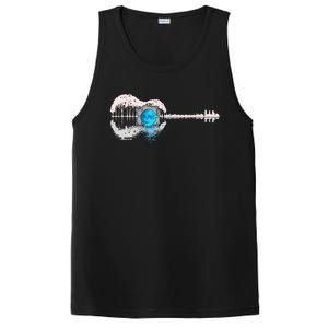 Guitar Lake Shadow Love Guitar Musician PosiCharge Competitor Tank