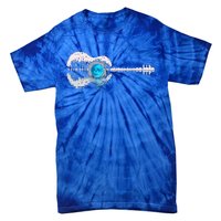 Guitar Lake Shadow Love Guitar Musician Tie-Dye T-Shirt