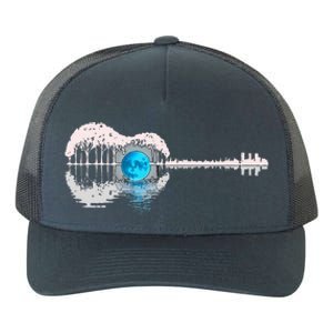 Guitar Lake Shadow Love Guitar Musician Yupoong Adult 5-Panel Trucker Hat