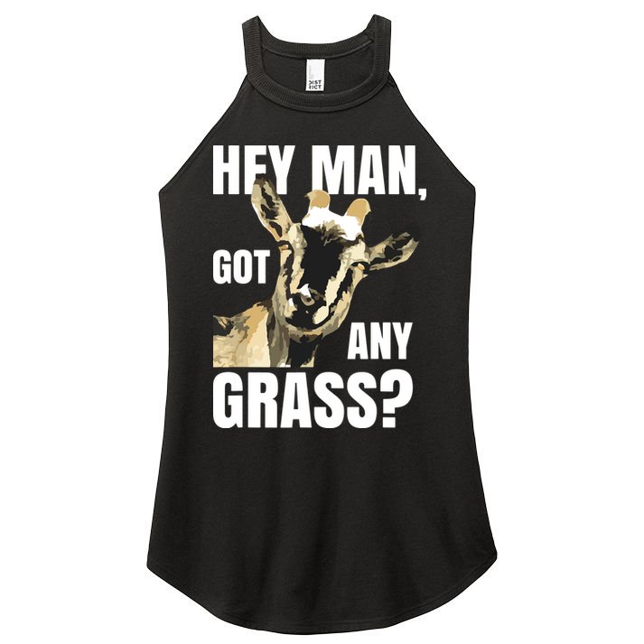 Goat Lovers Shirts Farm Animal Pun Pets Meme Funny Goat Women's Perfect Tri Rocker Tank