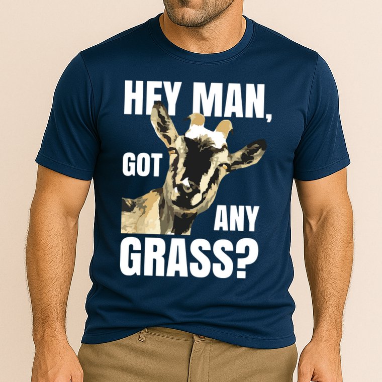 Goat Lovers Shirts Farm Animal Pun Pets Meme Funny Goat Cooling Performance Crew T-Shirt
