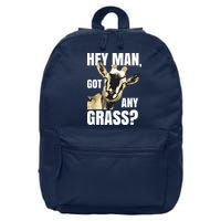 Goat Lovers Shirts Farm Animal Pun Pets Meme Funny Goat 16 in Basic Backpack