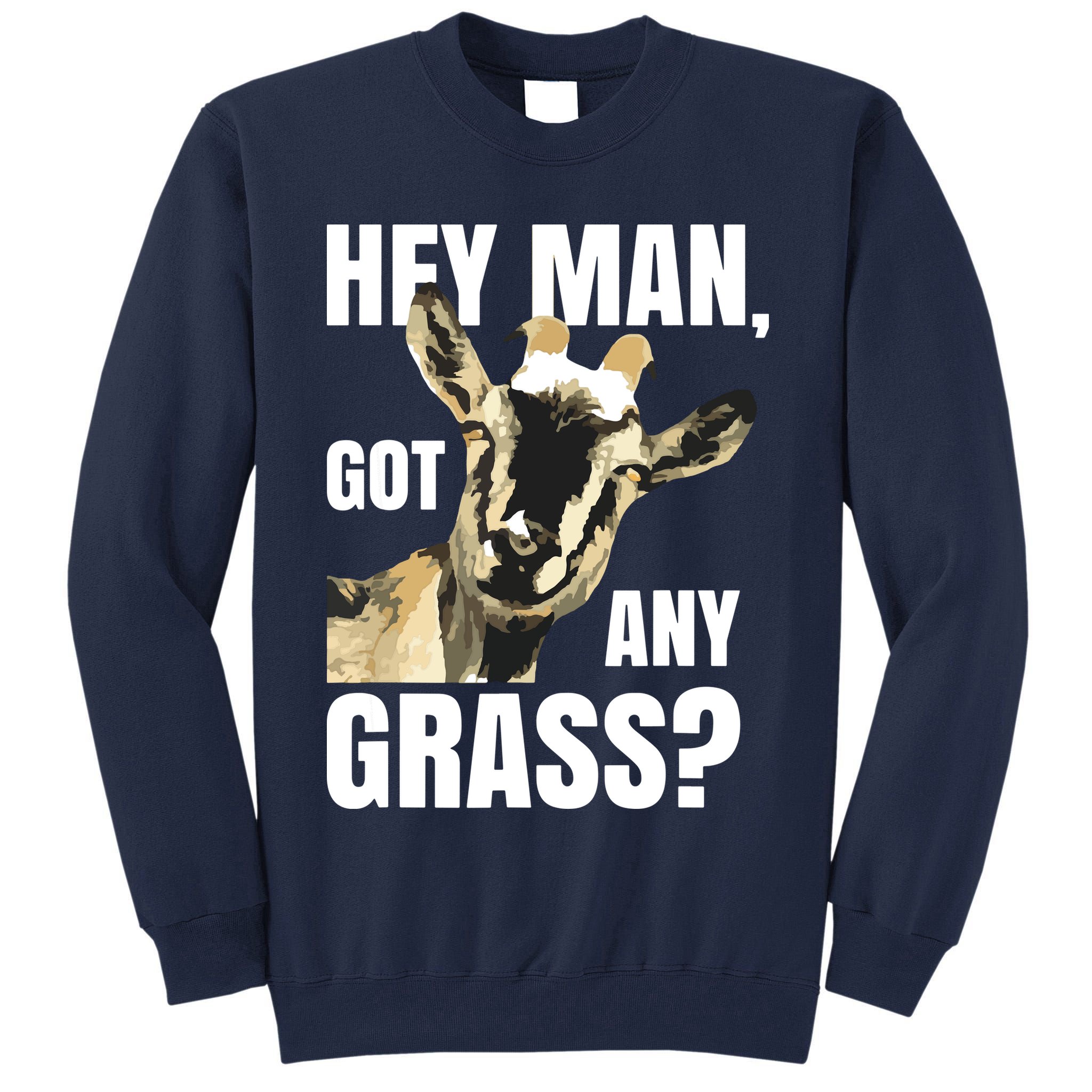 Goat Lovers Shirts Farm Animal Pun Pets Meme Funny Goat Tall Sweatshirt