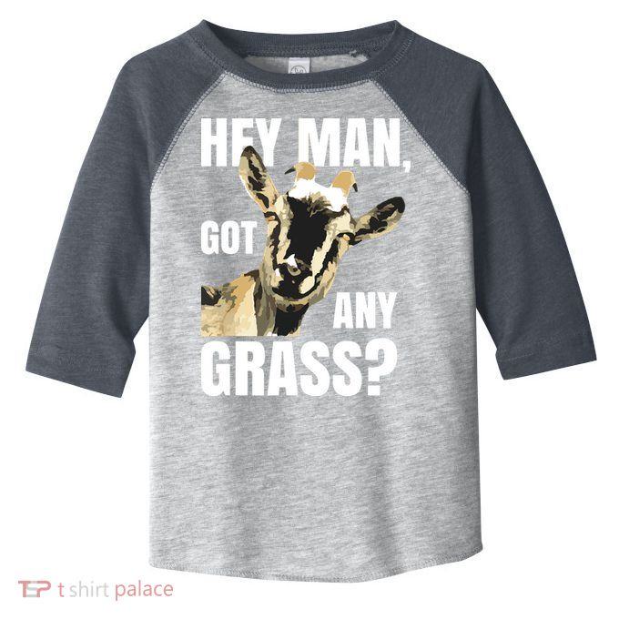 Goat Lovers Shirts Farm Animal Pun Pets Meme Funny Goat Toddler Fine Jersey T-Shirt