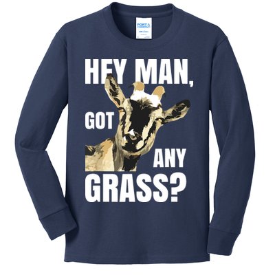 Goat Lovers Shirts Farm Animal Pun Pets Meme Funny Goat Kids Long Sleeve Shirt