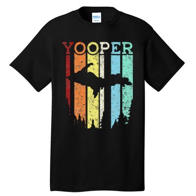 Great Lakes State Michigan Vacation Yooper Family Vacation Tall T-Shirt