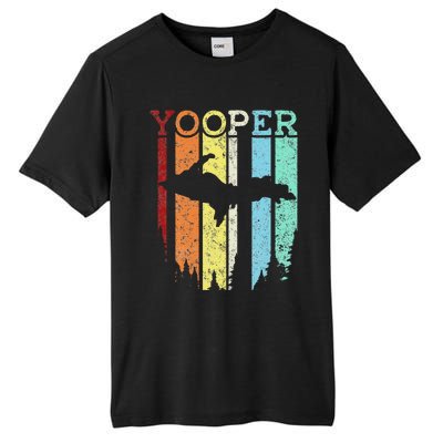 Great Lakes State Michigan Vacation Yooper Family Vacation Tall Fusion ChromaSoft Performance T-Shirt