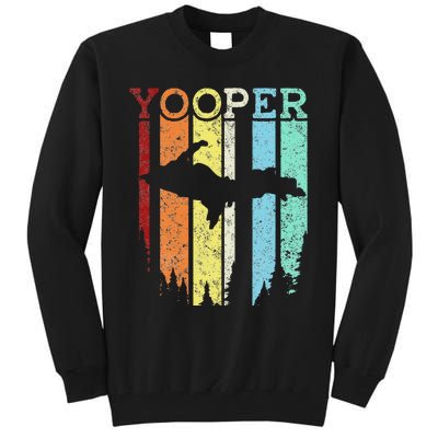 Great Lakes State Michigan Vacation Yooper Family Vacation Tall Sweatshirt