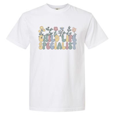 Groovy Life Specialist Flowers Gift Garment-Dyed Heavyweight T-Shirt