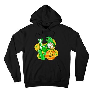 Gnome Love Shamrock Saint Patrick's Day Hoodie