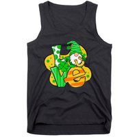 Gnome Love Shamrock Saint Patrick's Day Tank Top