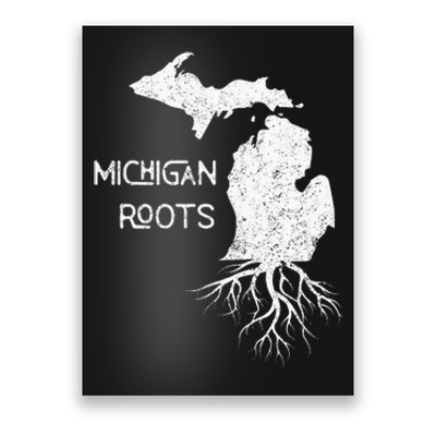 Great Lakes State Michigan Roots Yooper Native Michiganian Poster