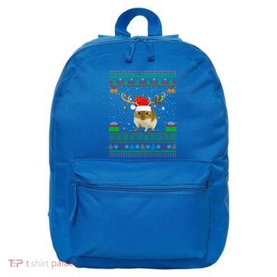 Gerbil Lover Santa Hat Matching Ugly Gerbil Christmas Meaningful Gift 16 in Basic Backpack
